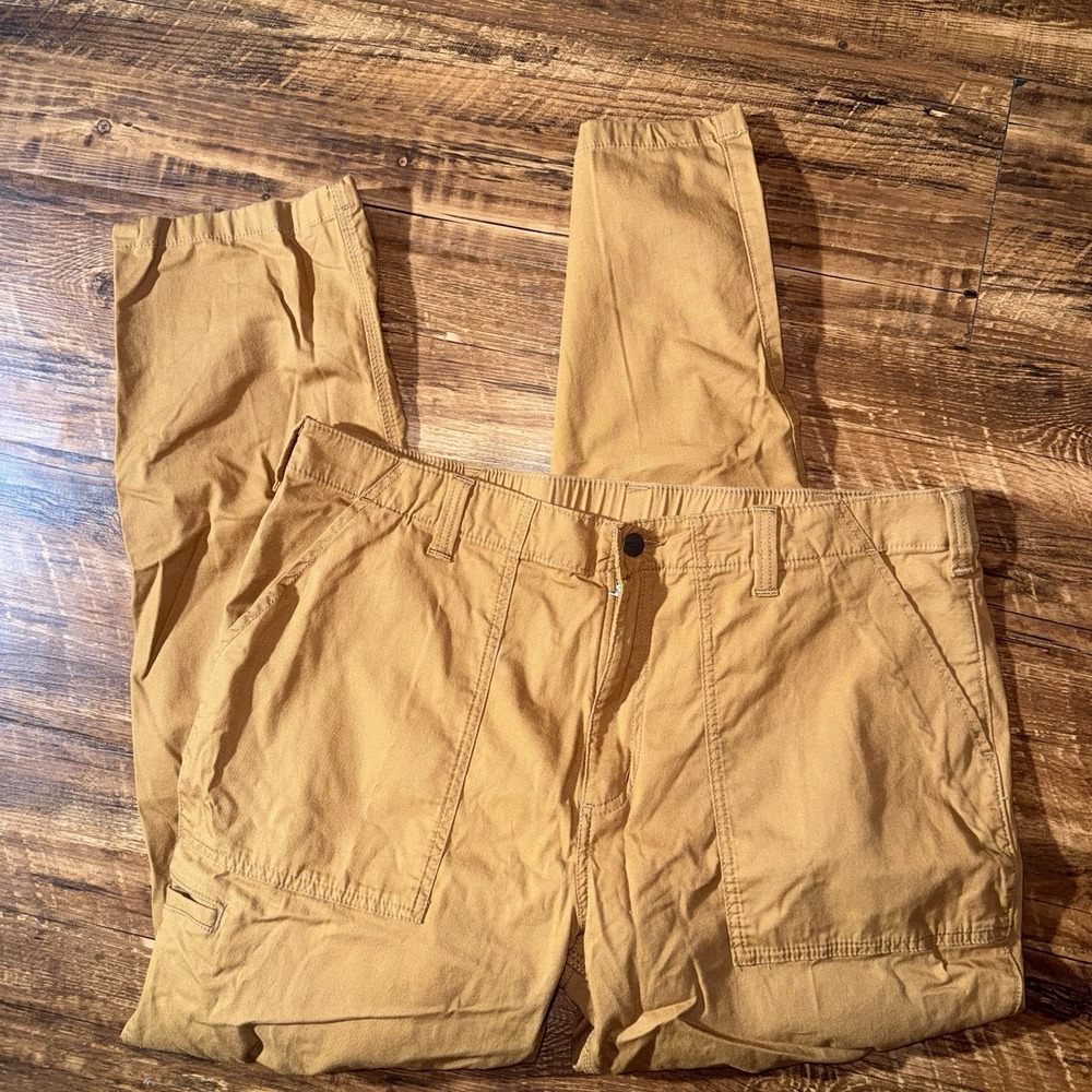 Carhartt Brown Relaxed Fit Men's Pants 40x32
